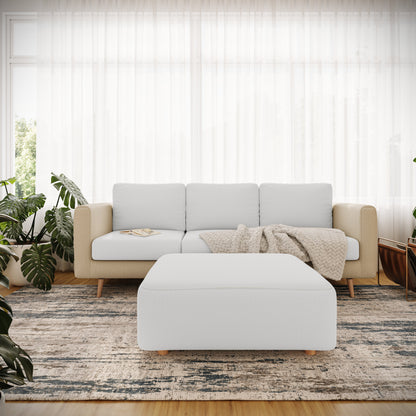 Square Ottoman Cover - Classic