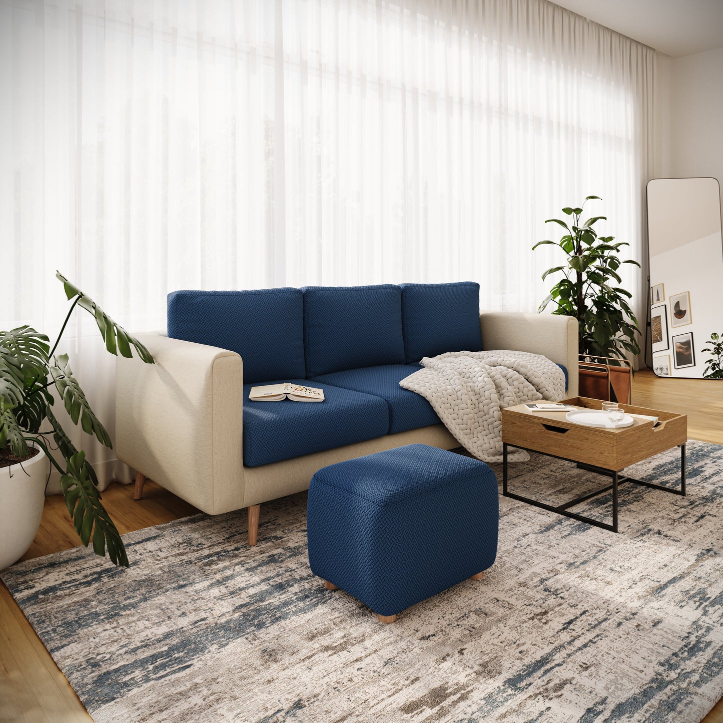 Ottoman Cover - Classic