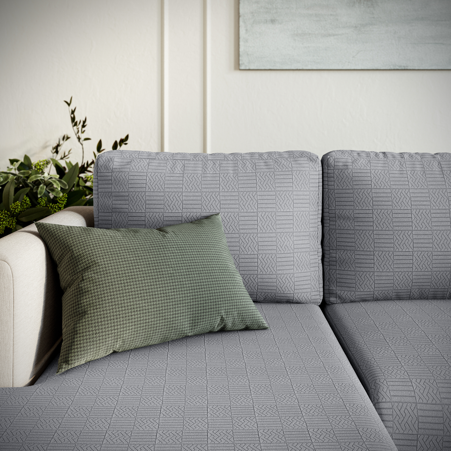 Magic Sofa Covers - Checkered